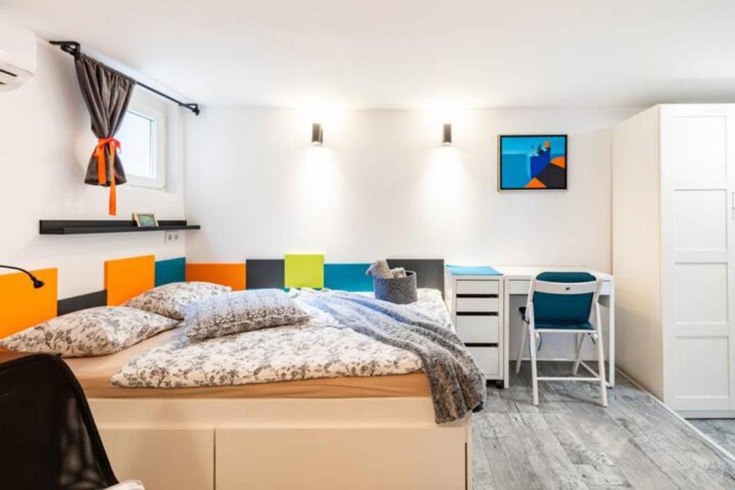 New Studio Apartment Emmy With Free Street Parking Zagreb Buitenkant foto