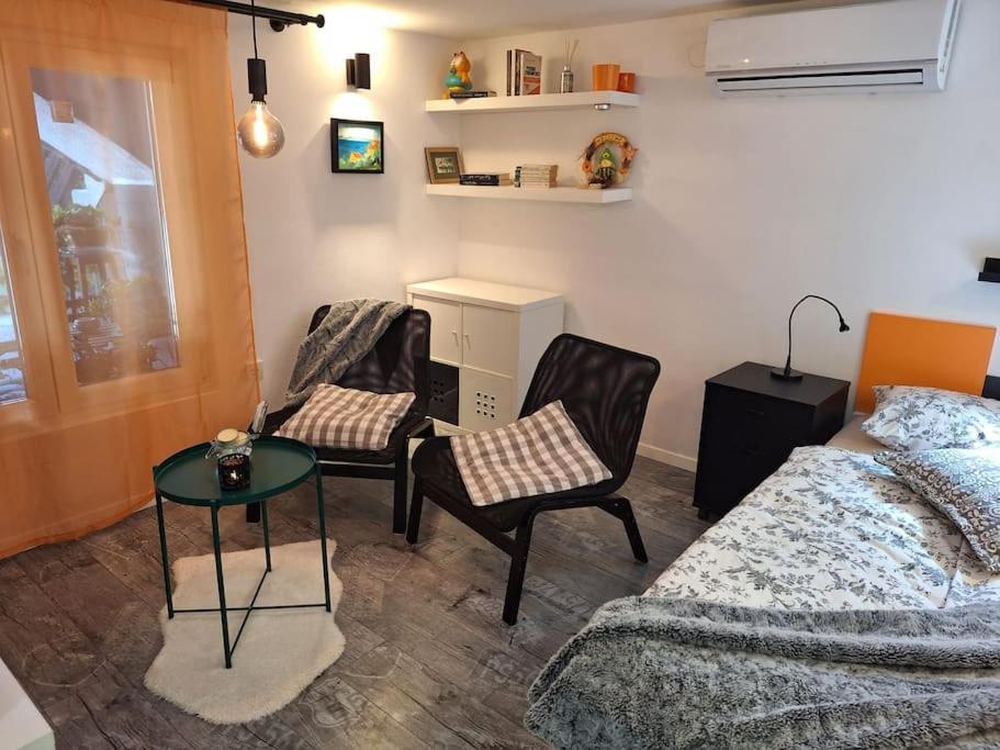 New Studio Apartment Emmy With Free Street Parking Zagreb Buitenkant foto